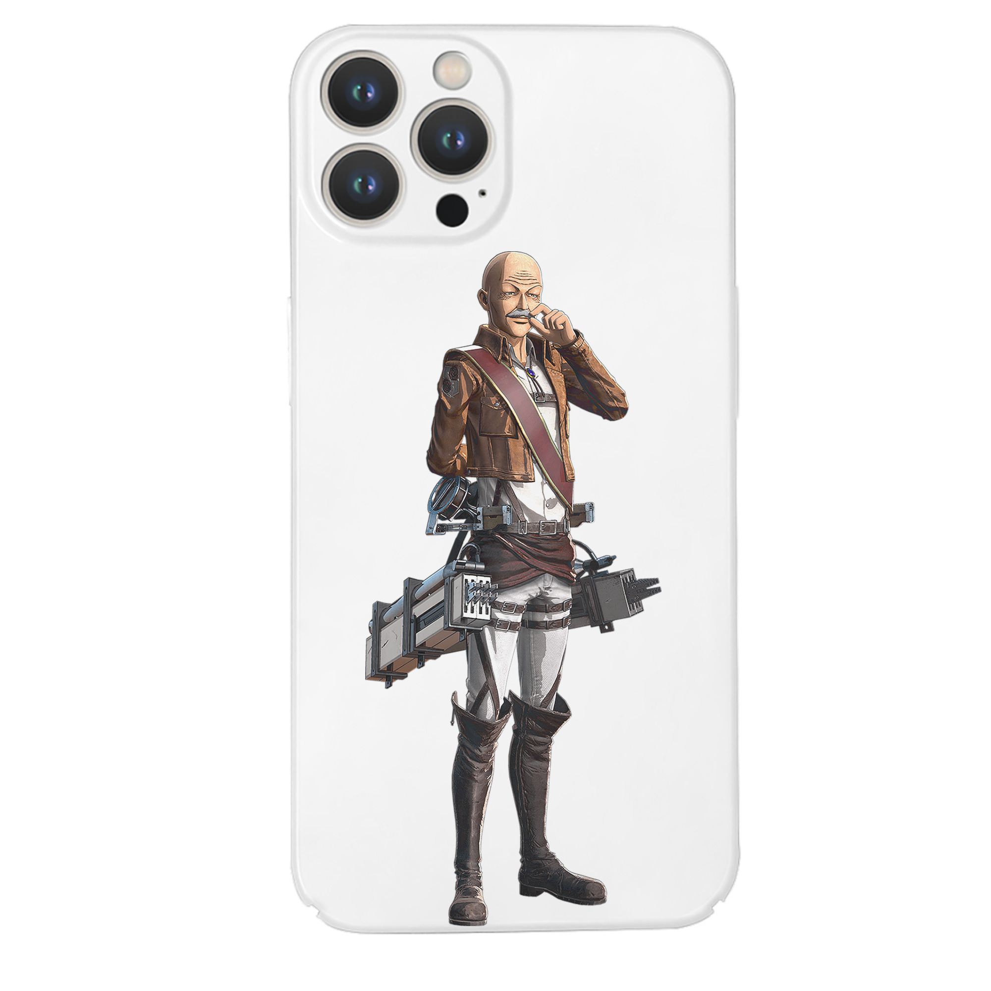 （画像用） 進撃の巨人 ドット·ピクシス Attack on Titan Dot Pixis 【iPhone 14シリーズ対応】ハードケース
